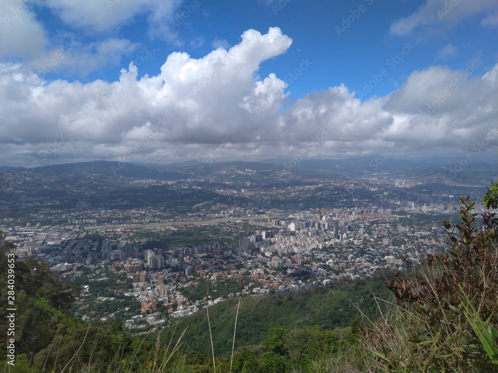 Caracas city from Avila