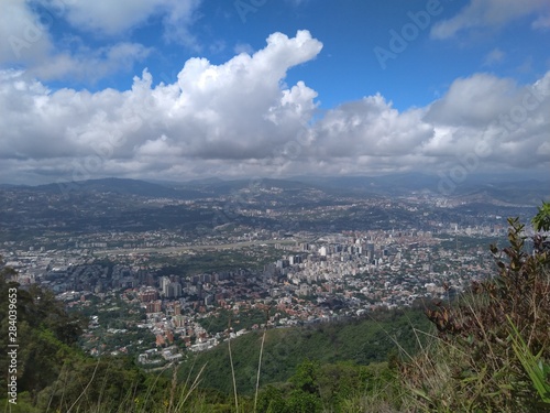 Caracas city from Avila