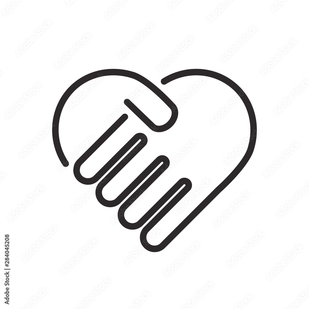 handshake icon vector design illustration handshake icon vector design illustration