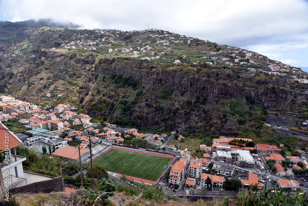 Landscapes of Ribeira Brava, Madeira - Portugal.