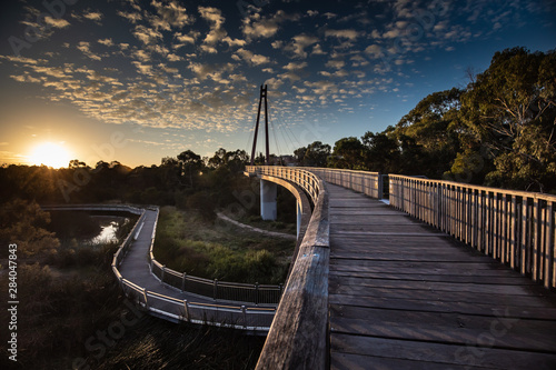 Eatern freeway bridge, melbourne, Australia photo