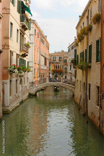 Street-canal in Venice