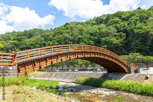 奈良井宿　木曽の大橋 © Faula Photo Works