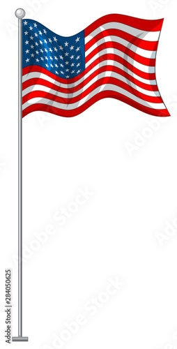 Flag design of United States
