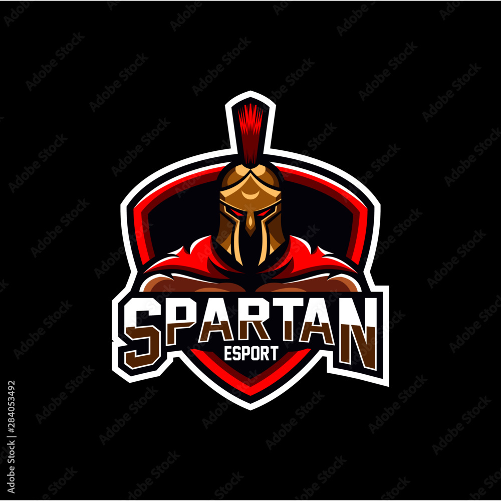 Spartan vector logo, spartan esport emblem Spartan vector logo, spartan esport emblem