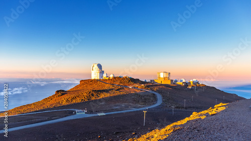 Observatory at Haleakala Maui Hawaii photo