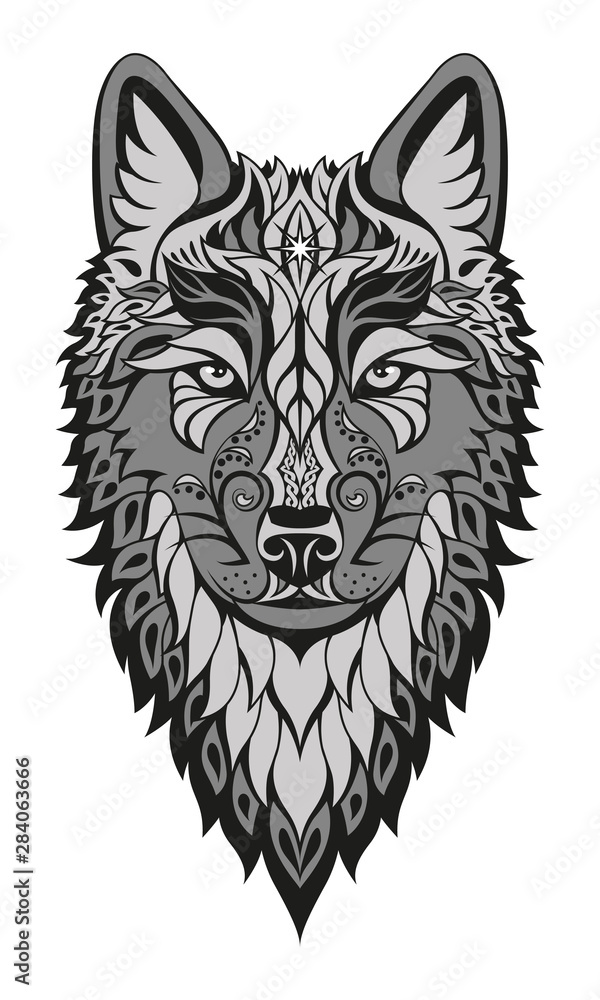 wolf head designs
