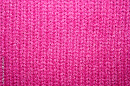 knitted wool as background
