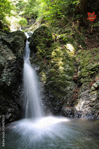 Fototapeta Naklejka Na Ścianę i Meble -  愛媛県大洲市　白滝公園　都の滝