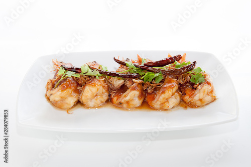 Stir fried shrimp