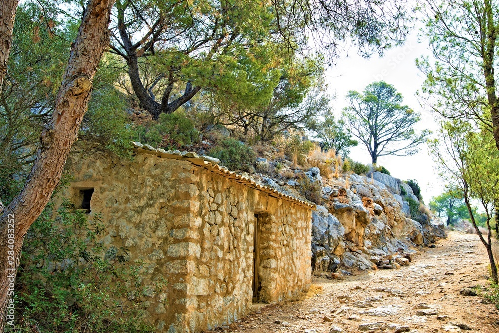 Dragonera Island, rural view 3, Majorca, Spain Dragonera Island, rural view 3, Majorca, Spain