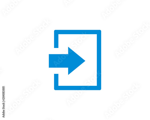 Free Download Exit icon vector - GFXLoad