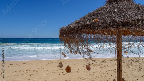 Faro city and natural park Ria Formosa in the south of Portugal