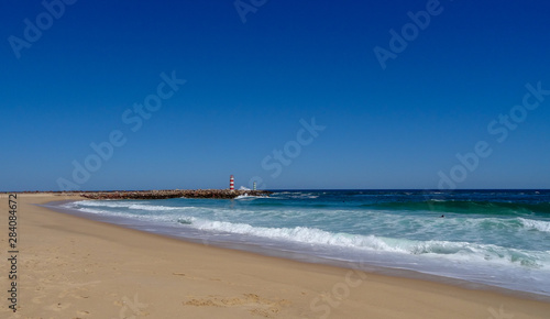Faro city and natural park Ria Formosa in the south of Portugal