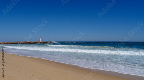 Faro city and natural park Ria Formosa in the south of Portugal
