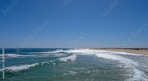 Faro city and natural park Ria Formosa in the south of Portugal