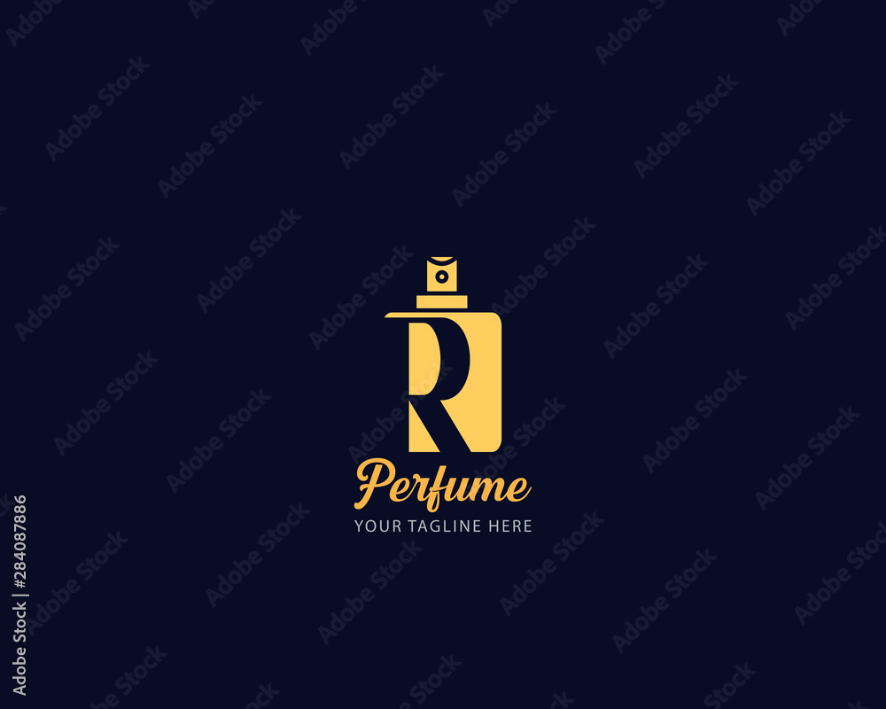 Luxury Initial alphabet Letter R Perfume perfumery logo design vector  illustration can be used for cosmetics spray beauty fragrance business eps  10 fully editable Stock Vector | Adobe Stock