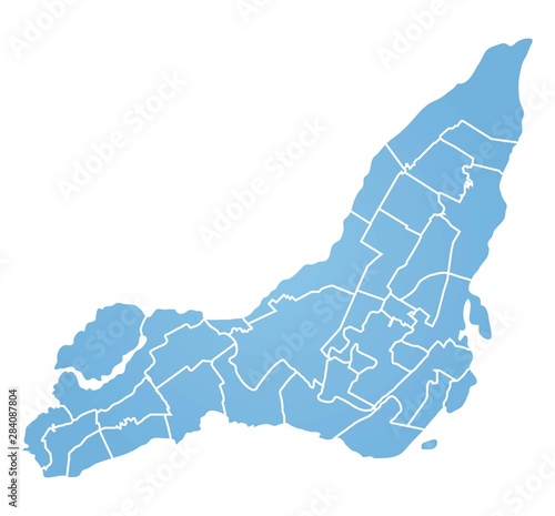 map of Montreal