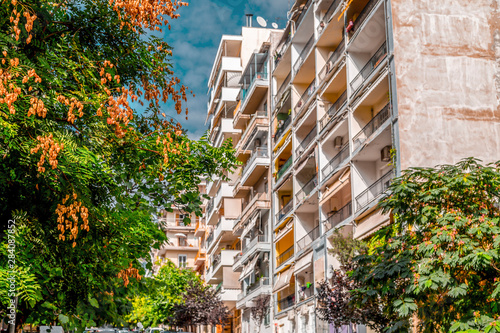 Street view and urban architecture in Thessaloniki © EnginKorkmaz