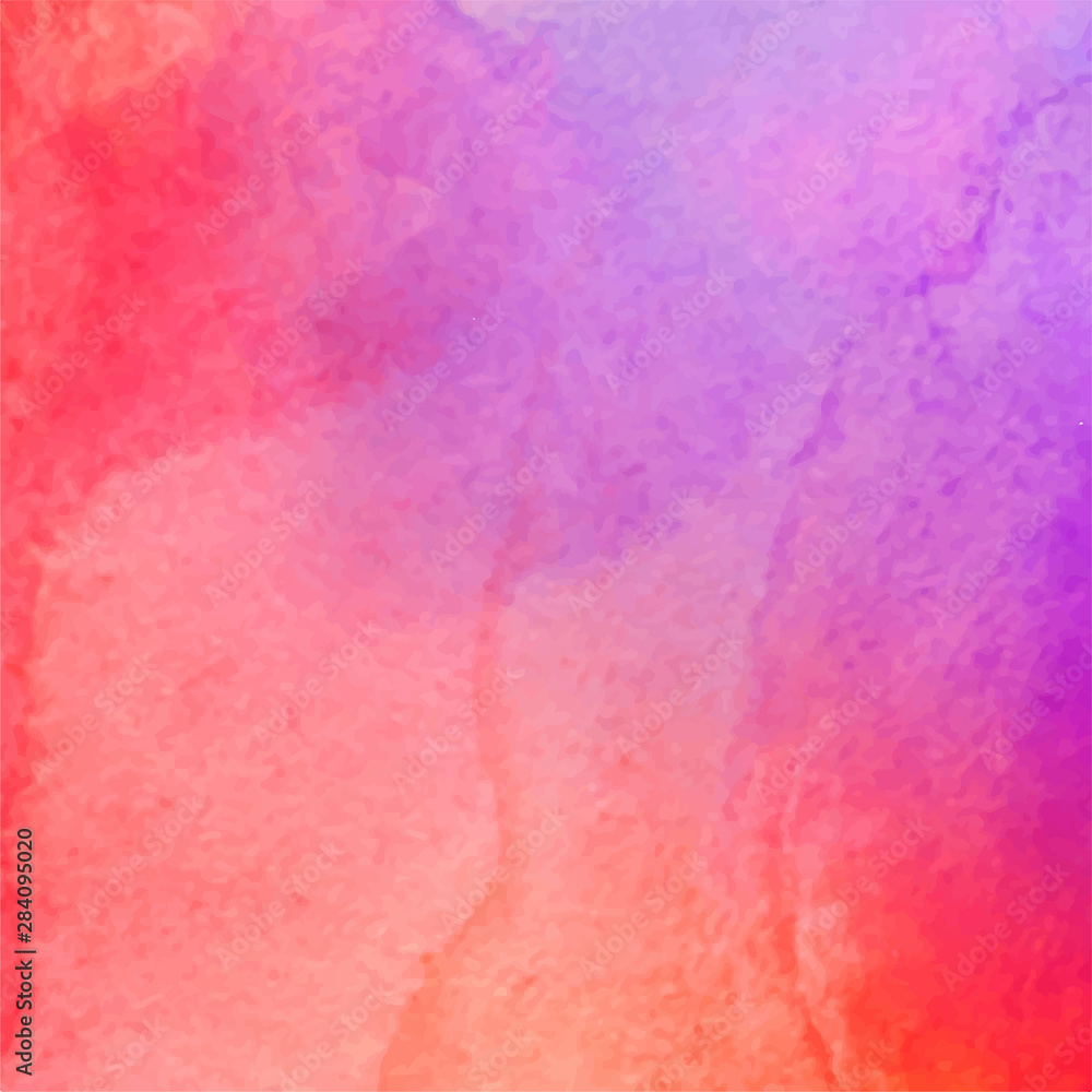 Fototapeta premium Abstract purple pink watercolor texture background.