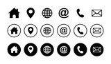 Web icon set. Website set icon vector. for computer and mobile
