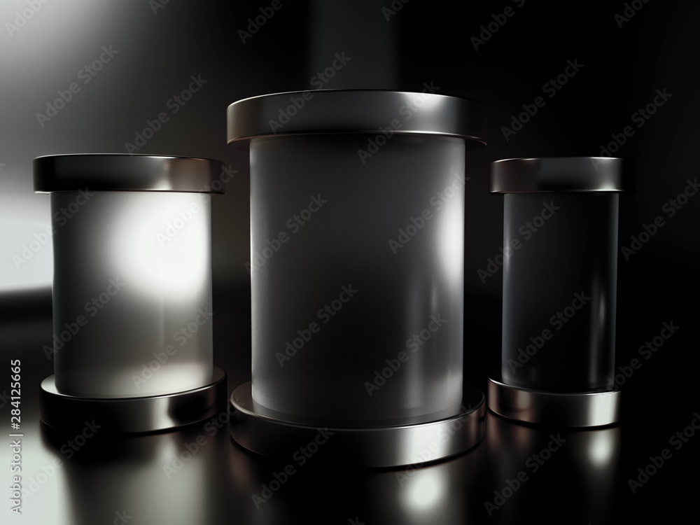 Beautiful, elegant background with a pedestal and a showcase. 3d illustration, 3d ..rendering. Beautiful, elegant background with a pedestal and a showcase. 3d illustration, 3d ..rendering.