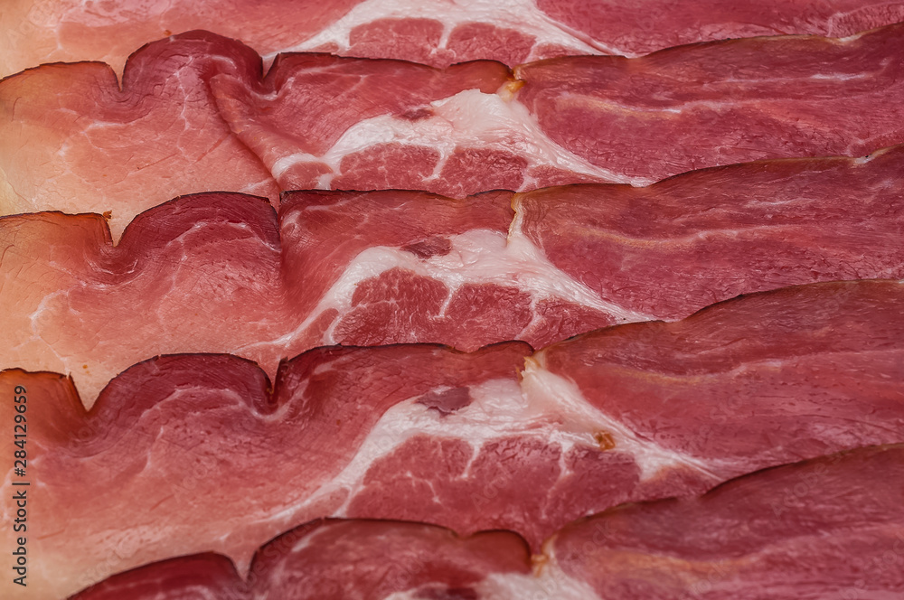 frischer Schinken vom Schwein frischer Schinken vom Schwein