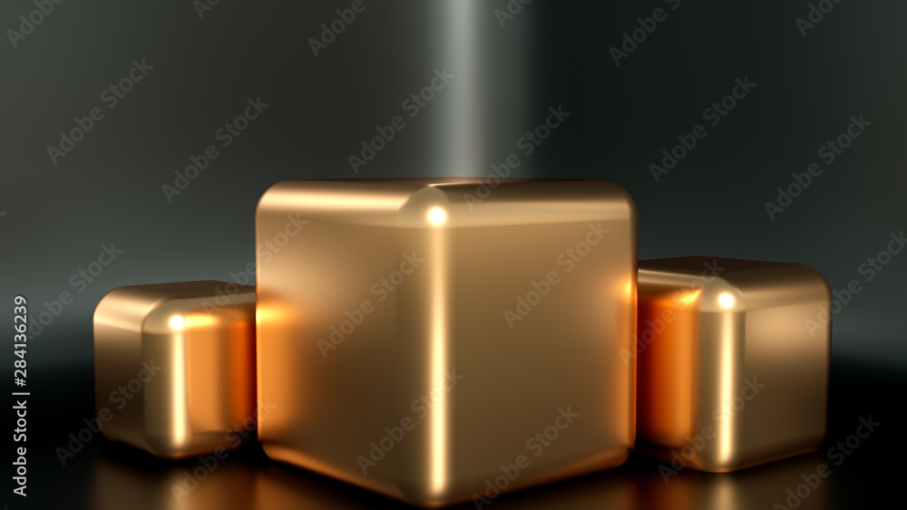 Beautiful, elegant background with a pedestal and a showcase. 3d illustration, 3d ..rendering. Beautiful, elegant background with a pedestal and a showcase. 3d illustration, 3d ..rendering.