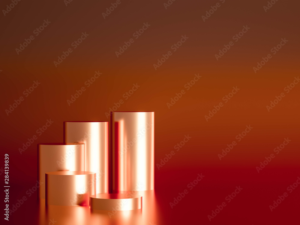 Beautiful, elegant background with a pedestal and a showcase. 3d illustration, 3d ..rendering. Beautiful, elegant background with a pedestal and a showcase. 3d illustration, 3d ..rendering.