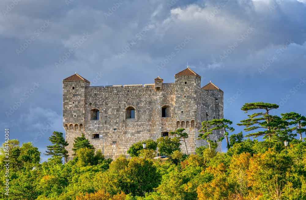 Medieval Castle - Nehaj Fortress in Senj, Croatia