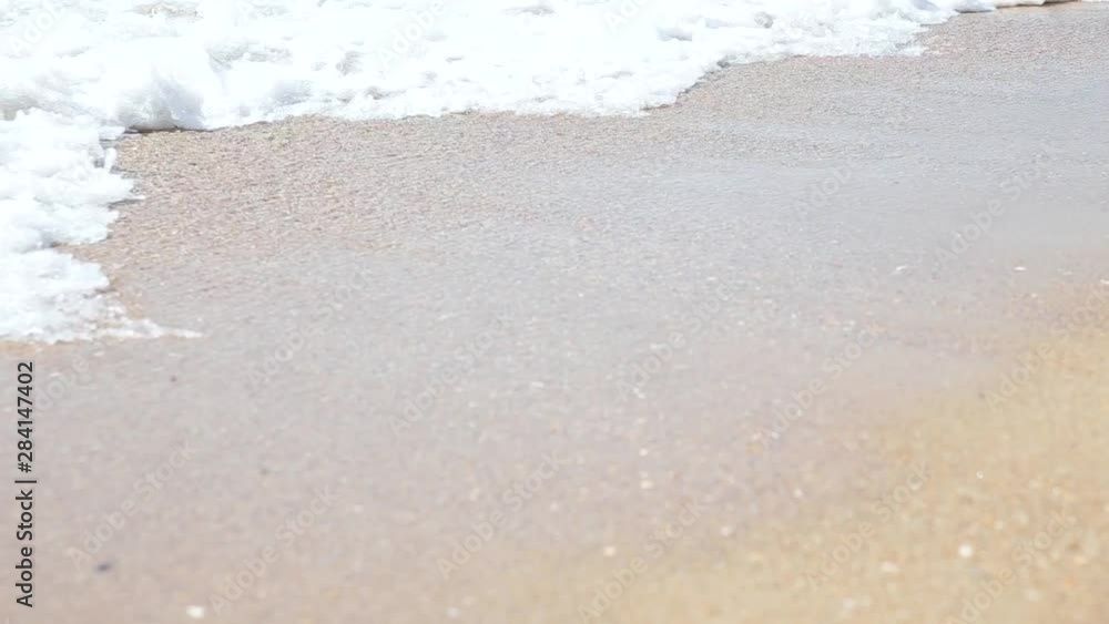 Wave on the sea, ocean. Beach Full HD Wave on the sea, ocean. Beach Full HD