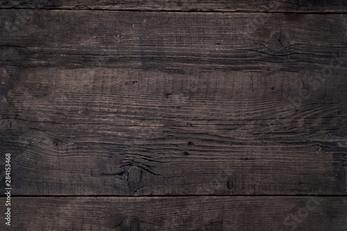Texture of old wooden boards background natural tree.