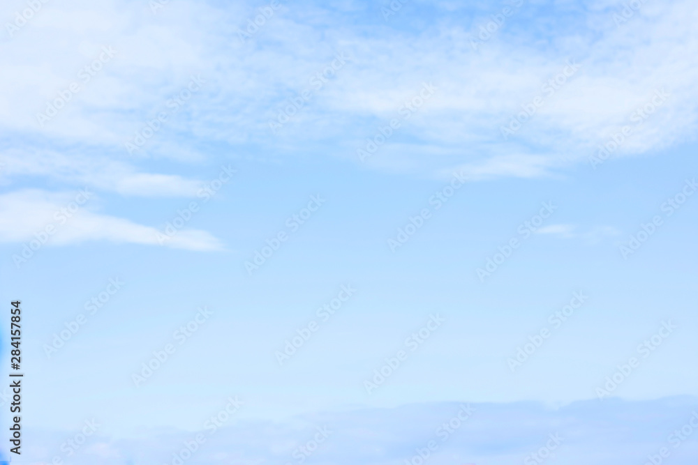 Blue sky with white clouds, background Blue sky with white clouds, background