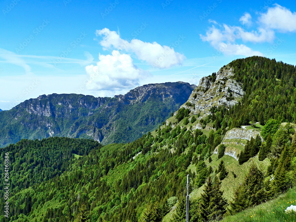 Italian Dolomites- views from the pass Tremalzo