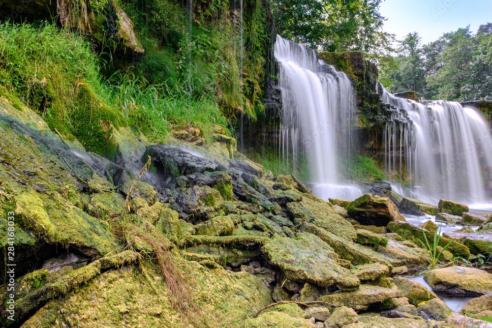 Obraz premium waterfall in the forest
