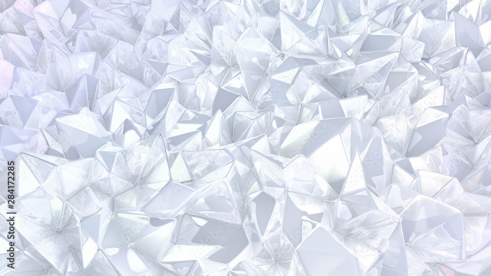 Crystal triangle background. 3d illustration, 3d rendering. Crystal triangle background. 3d illustration, 3d rendering.