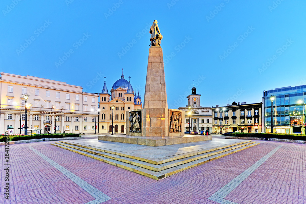 Plac Wolności, Łódź, Polska