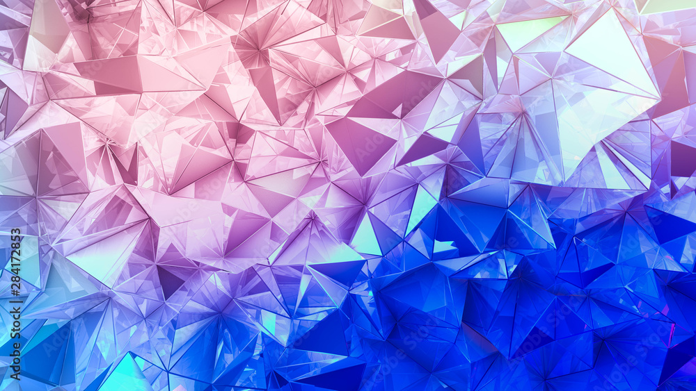 Crystal triangle background. 3d illustration, 3d rendering. Crystal triangle background. 3d illustration, 3d rendering.