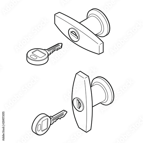 Schlüssel [schwrz-weiß]