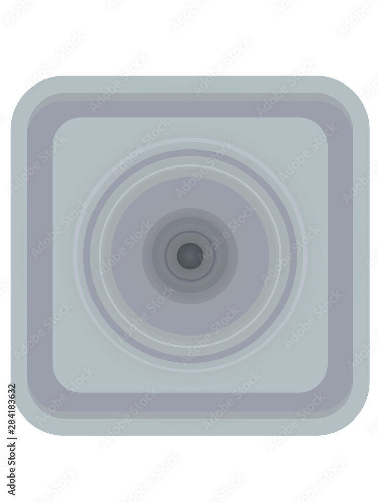 Rectangle camera lens. vector illustration Rectangle camera lens. vector illustration