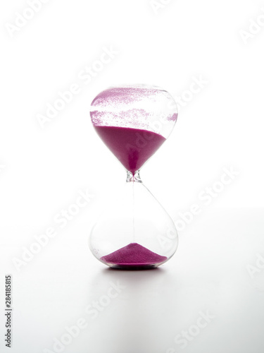 Time passes in the hourglass