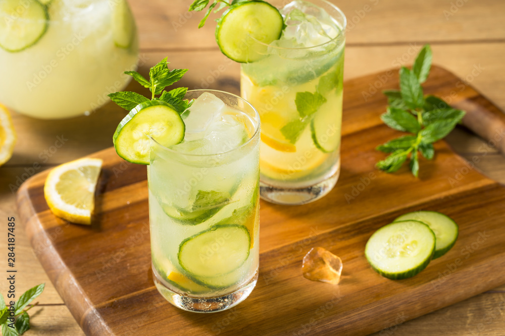 Homemade Cucumber Mint Lemonade Homemade Cucumber Mint Lemonade