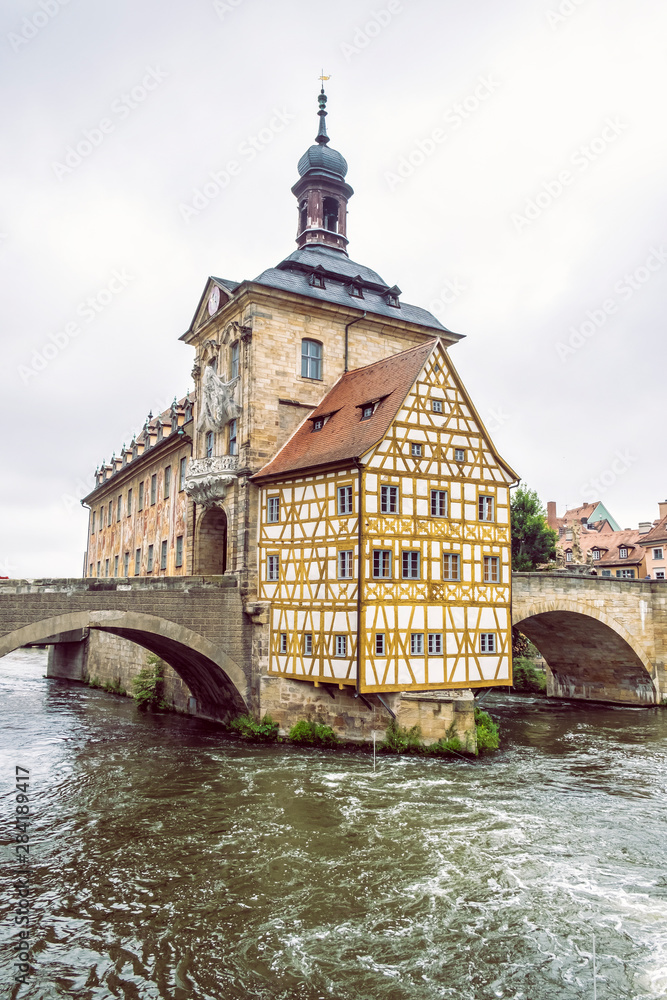 Old town hall of Bamberg, Bavaria, Germany