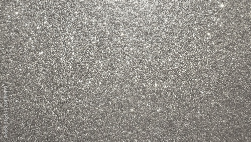 Glittery sparkling silver background