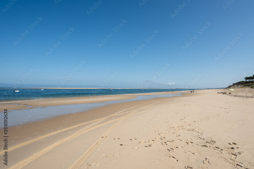 LA TESTE (Bassin d'Arcachon, France), la plage de La Lagune LA TESTE (Bassin d'Arcachon, France), la plage de La Lagune