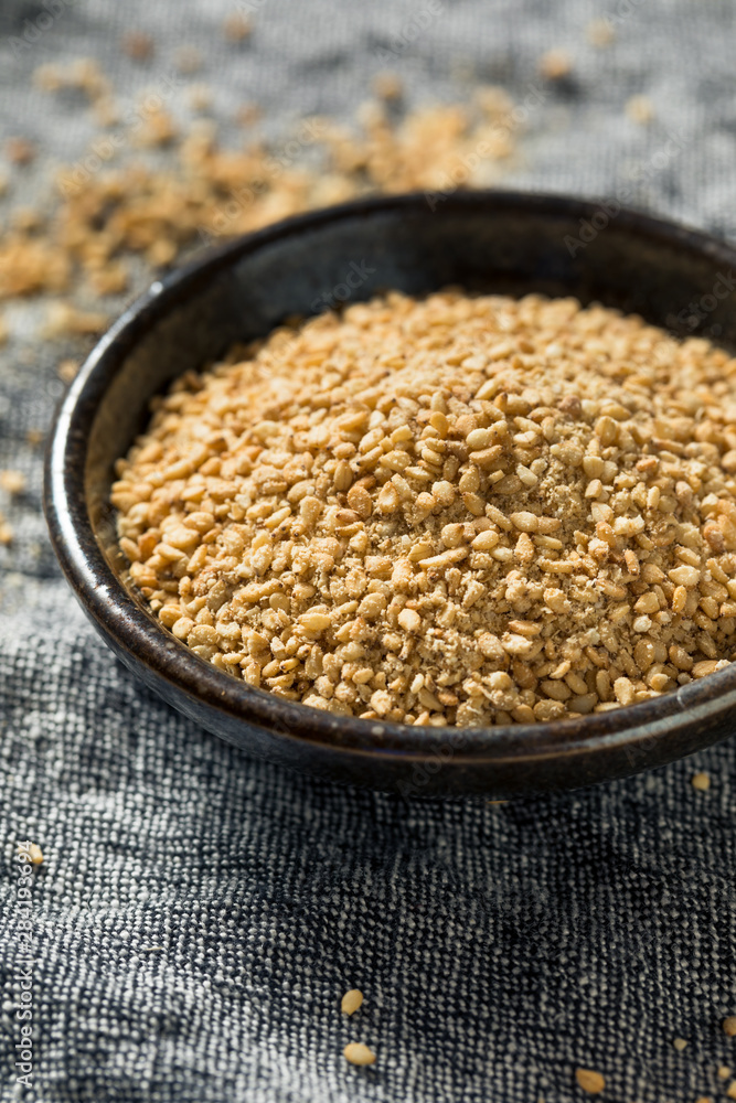 Organic Toasted Garlic Gomasio Sesame Seeds Organic Toasted Garlic Gomasio Sesame Seeds