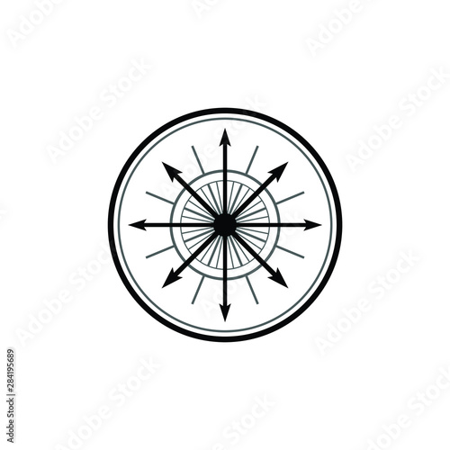 Compass icon ready to use