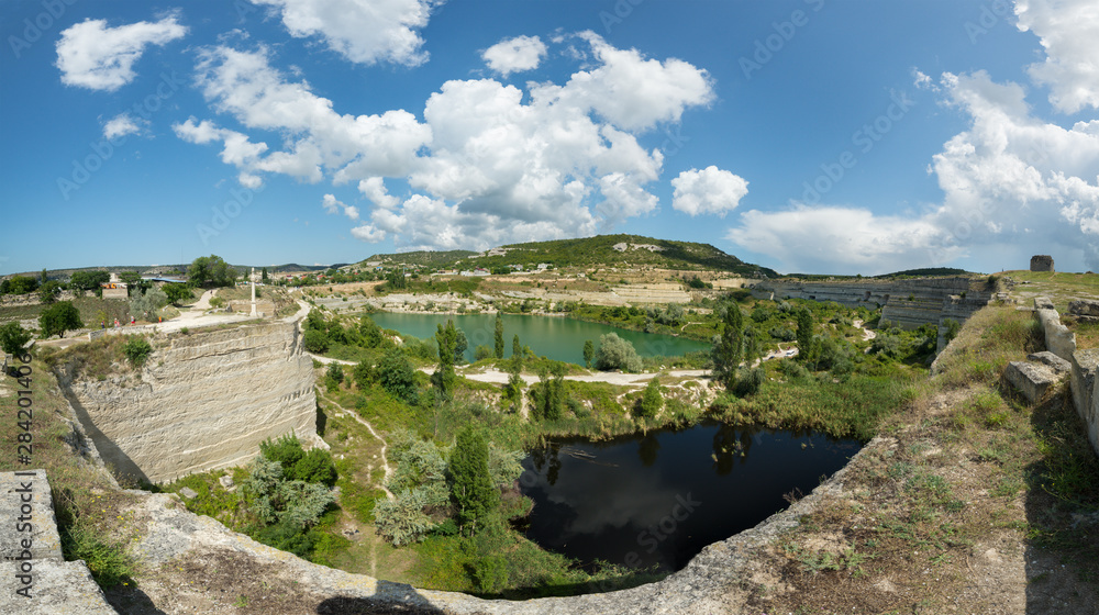 Crimea, Inkerman, Sevastopol, Kalamita fortress cave city