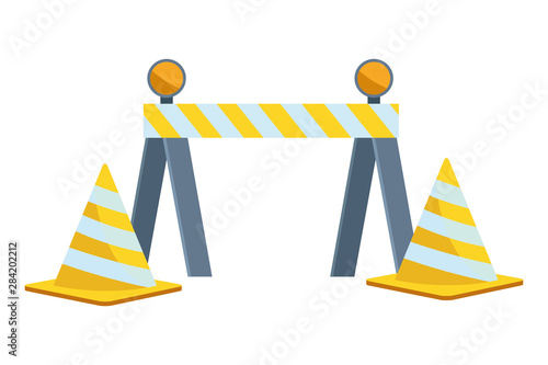 Construction tools and equipment cartoons