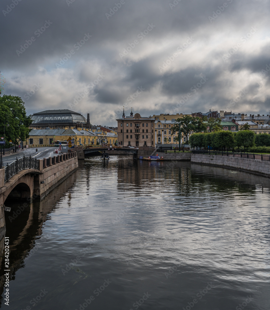 Storm over St Petersburg